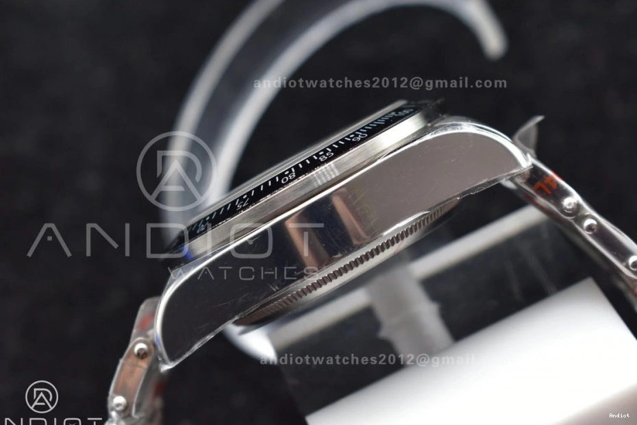 Dial Edition Black Chrono Bracelet White SS Best on SS 1:1 Bay TWS A7750 1104